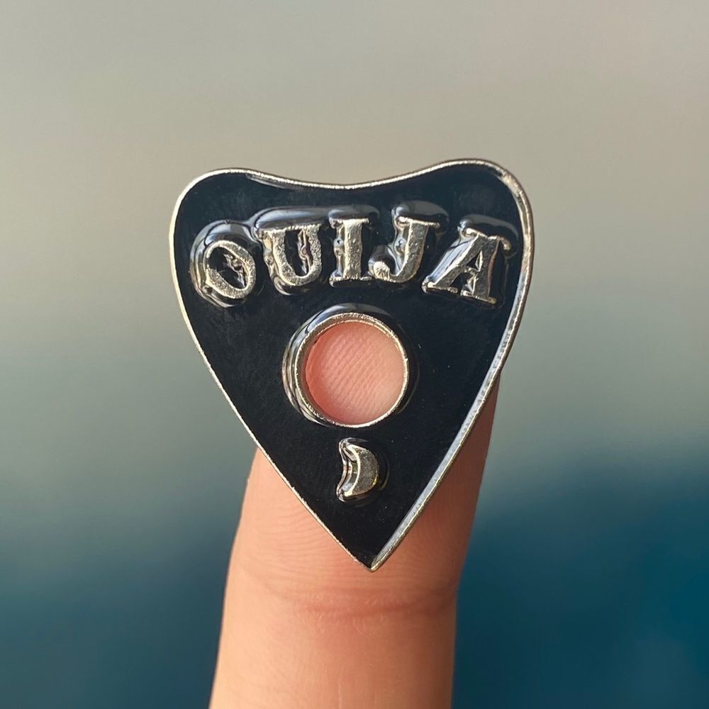OUIJA Planchette Enamel Pin/ Brooch Lapel